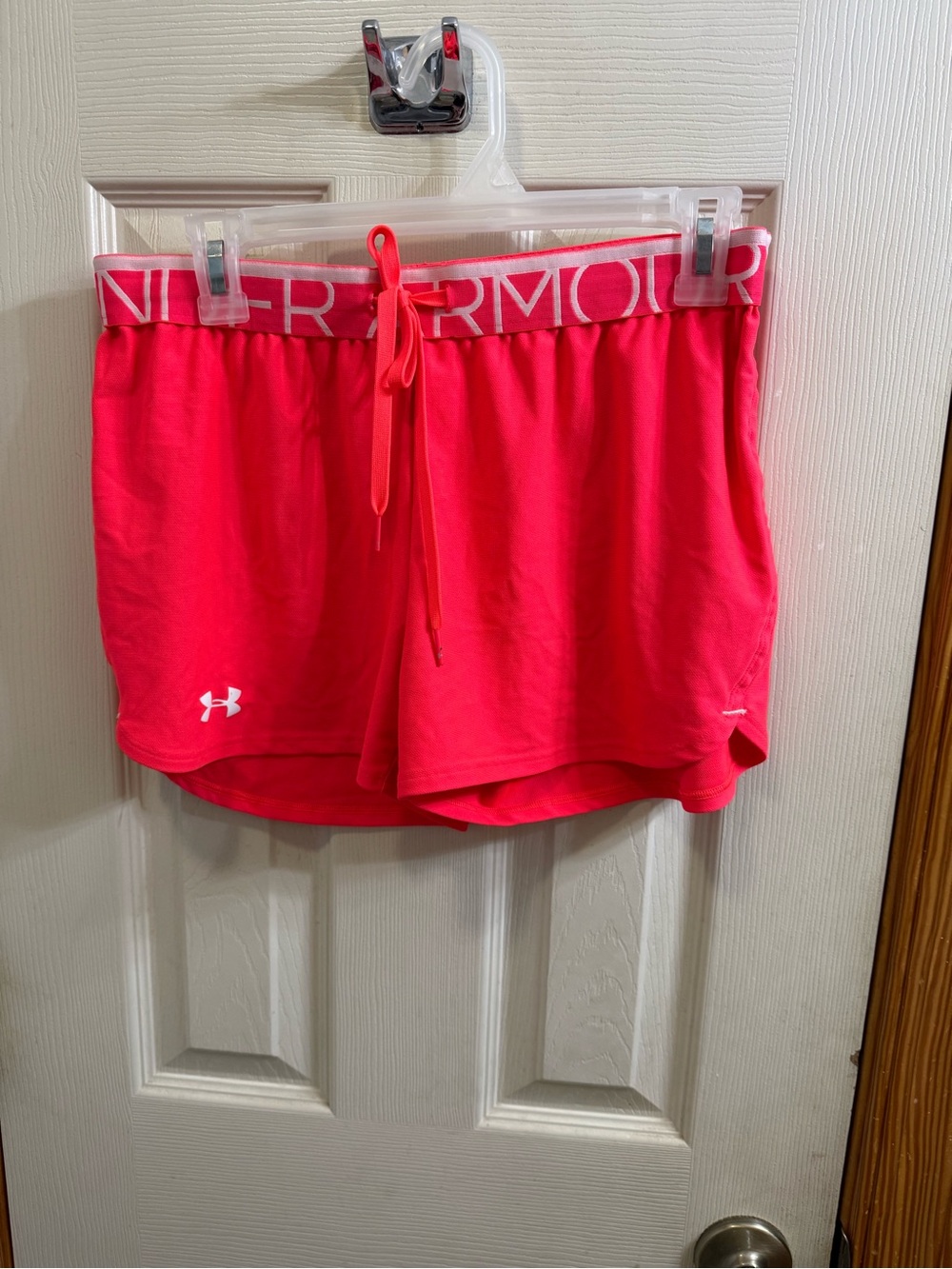 Under Armour Women's Hot Pink Drawstring Athletic Shorts